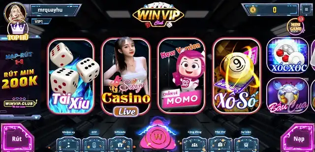Nhận ngay tiền thưởng 50000 khi đặt cược và nạp tiền bằng ứng dụng Hitclub - Hitclub